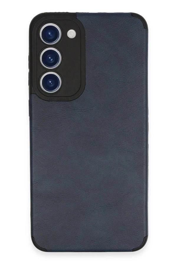 Samsung Galaxy S23 Plus Kılıf Loop Deri Silikon - Lacivert - Image 1