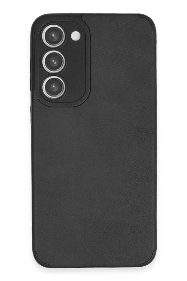 Samsung Galaxy S23 Plus Kılıf Loop Deri Silikon - Siyah - Image 1