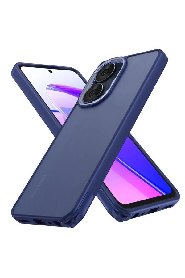 Realme C55 Kılıf Elegant Kapak - Lacivert - Image 1