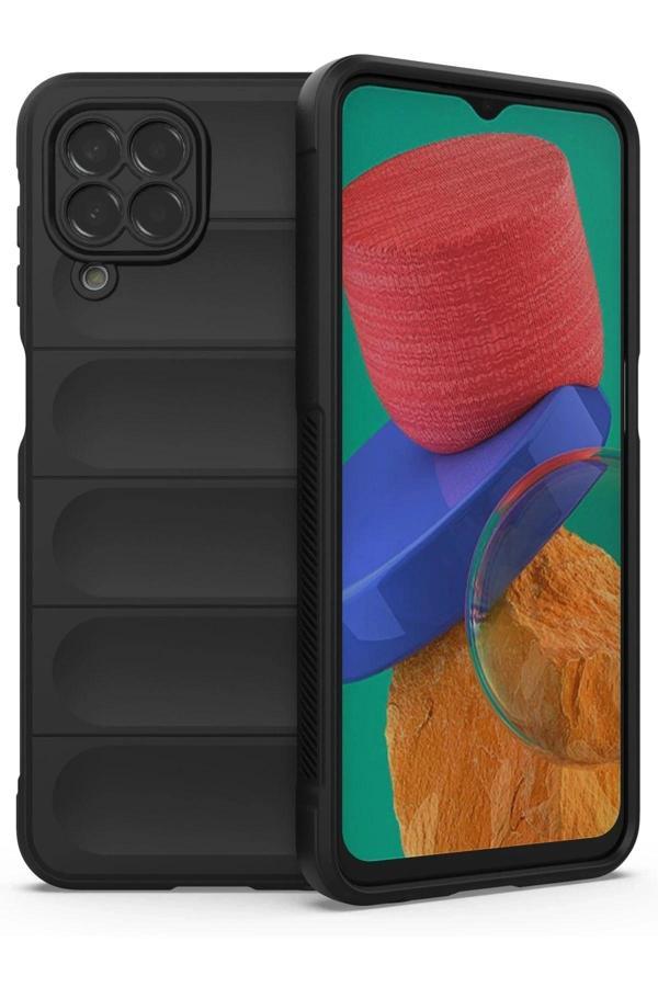 Samsung Galaxy M33 Kılıf Optimum Silikon - Siyah - Image 1