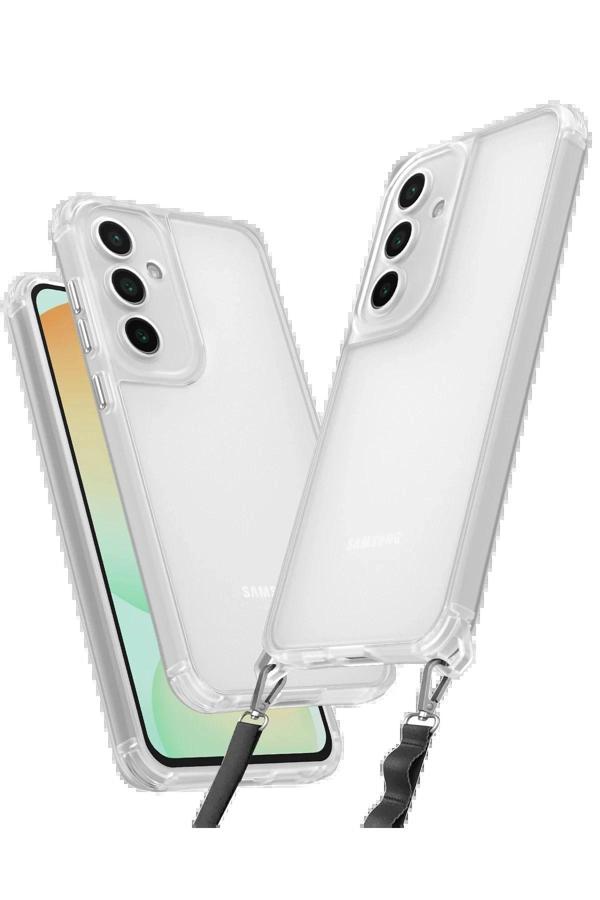 Samsung Galaxy A14 4G Kılıf Penta Silikon Kılıf - Şeffaf - Image 1