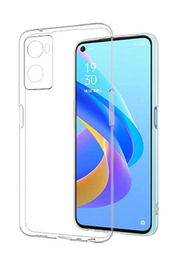 Oppo A96 Kılıf Lüx Şeffaf Silikon - Image 1