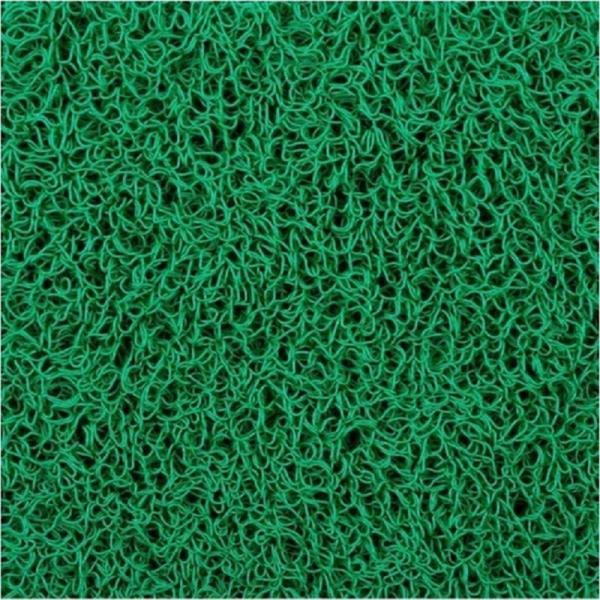 YEŞİL COLOURMAT Kaydırmaz Kaymaz Yolluk Karmaşık Halı Kıvırcık Paspas 120 cm X 700 cm - Image 1