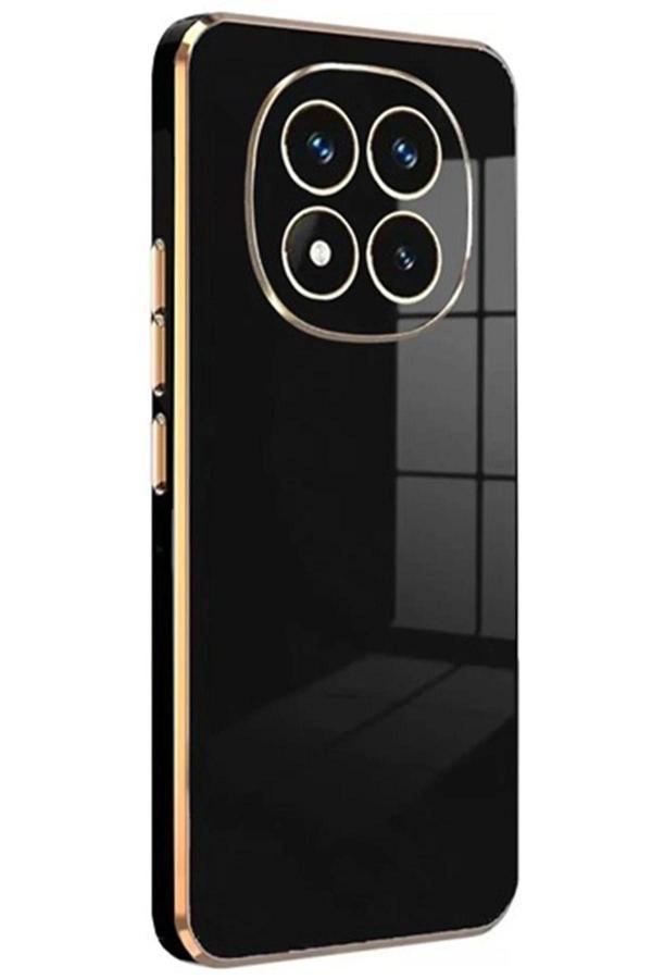 Xiaomi Redmi Note 14 Pro 4G Kılıf Volet Silikon - Siyah - Image 1