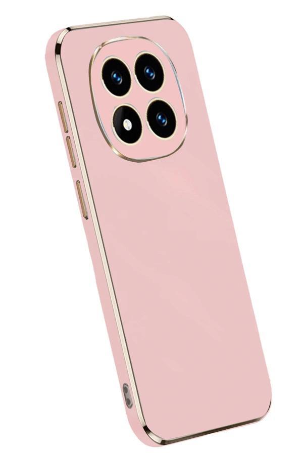 Xiaomi Redmi Note 14 Pro 5G Kılıf Volet Silikon - Pembe - Image 1