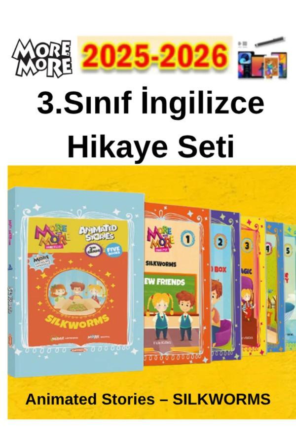 More & More 2025-2026 3.Sınıf 3 Animated Stories – Sılkworms(3.Sınıf Hikaye Seti)+Android Kalem - Fenomen Yayıncılık - Image 1