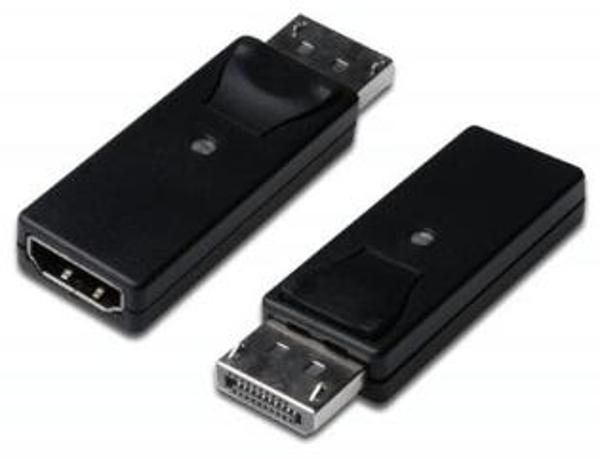 Beek DisplayPort (DP) &lt;-&gt; HDMI Adaptörü, DP Erkek &lt;-&gt; HDMI A Dişi, DP 1.1a uyumlu, Plastik, Siyah Renk&lt;br&gt;
Beek Display Port Adapter, DP-HDMI type A, M/F with interlock - Image 1