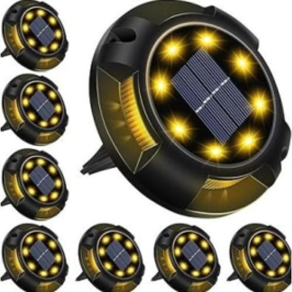 Solar Güneş Panelli LED Bahçe Ledi (8 li Set) - Image 1
