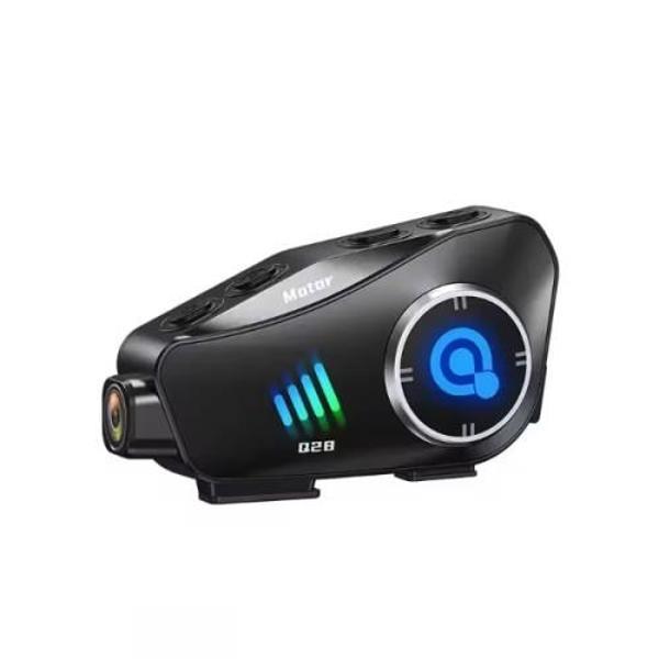 Q28 Kameralı Motosiklet Kask Kulaklığı - Image 1