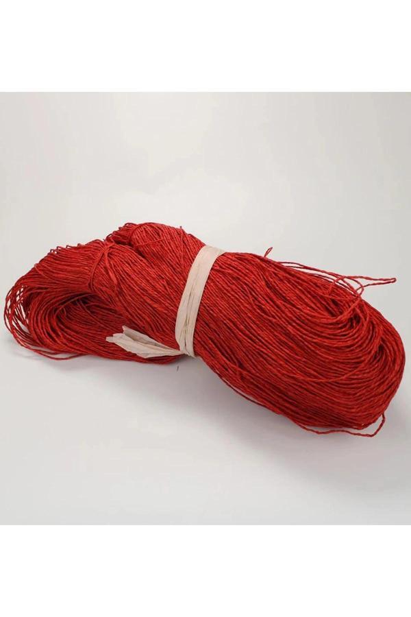 Kırmızı Renk Çile Kağıt İp Çanta Ipi Supla Ipi  No:78 - (550-600 gr) - Image 1