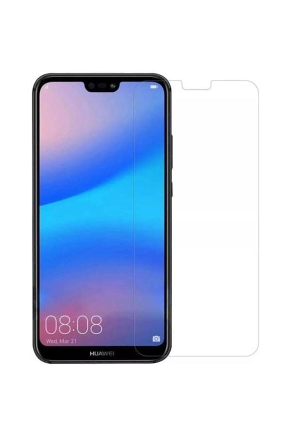 Huawei P20 Lite Uyumlu Premium Ekran Koruyucu 9h Sert Temperli Kırılmaz Cam Koruma Şeffaf - Image 1