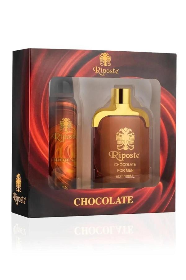 Riposte Erkek Parfüm & Deodorant Seti Chocolate For Men 100 Ml - Image 1