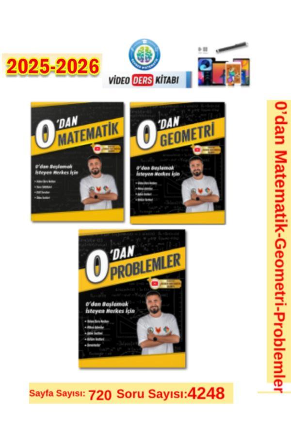 Rehber Matematik 2025-2026 O Dan Başlayanlar Matematik-Geo.-Problemler Video Anlatım Soru Bankası - Rehber Matematik - Image 1