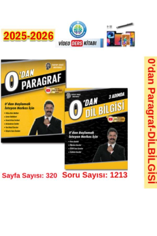 Rehber Matematik Güncel O Dan Rüştü Hoca Dilbilgisi-Paragraf Video Anlatımlı Soru Bankası - Rehber Matematik - Image 1