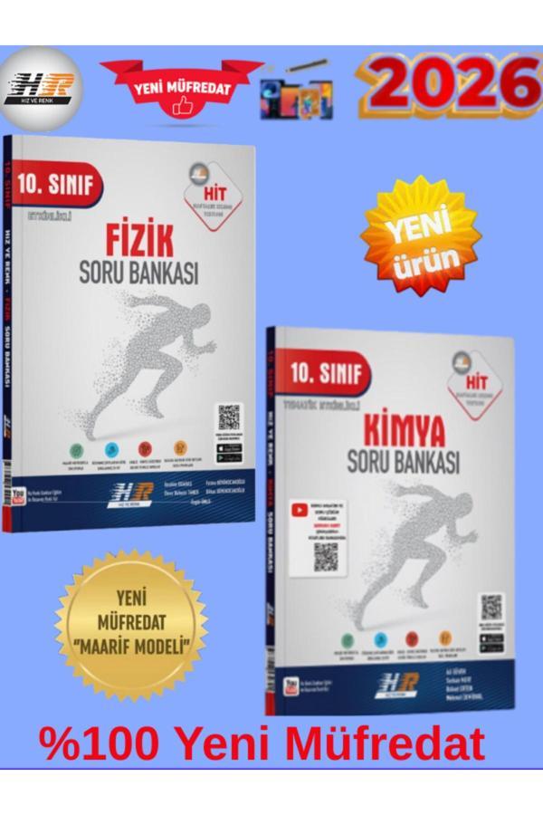 Hız Ve Renk Hit 10.Sınıf Fizik-Kimya-%100 Yeni Maarif Müfredat Soru Bankası+Android Kalem - Hız ve Renk Yayınları - Image 1