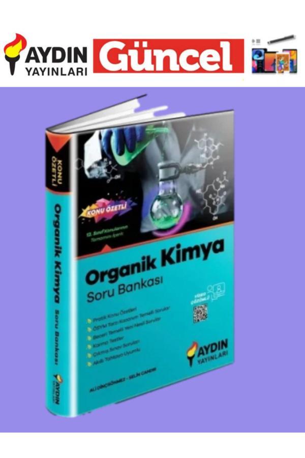 Aydın Yayınları 2025 Organik Kimya Video Çözümlü Soru Bankası+Android Kalem - Aydın Yayınları - Image 1