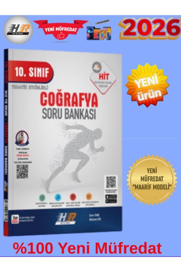 Hız Ve Renk Hit Coğrafya %100 Yeni Maarif Müfredat Soru+Kalem(Yeni Ürün) - Hız ve Renk Yayınları - Image 1