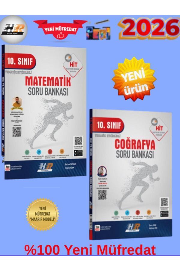 Hız Ve Renk Hit Matematik-Tarih %100 Yeni Maarif Müfredat Soru Bankası (Seti)+Kalem(Yeni Ürün) - Hız ve Renk Yayınları - Image 1