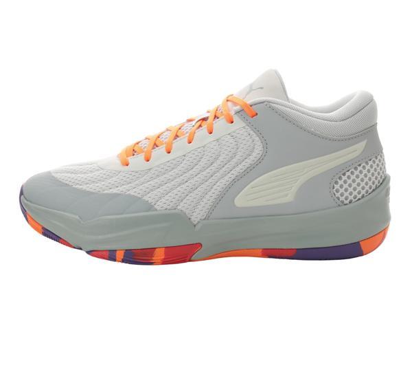 312316-01 Puma Court Pro 2 Marble Spor Ayakkabı Gri - Image 1