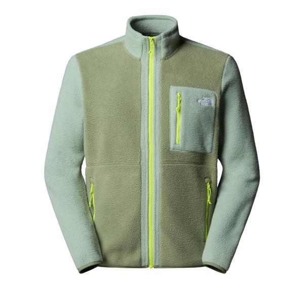 F0A883REOJ1-R The North Face M Yumıorı Full Zıp Erkek Ceket Yeşil - Image 1