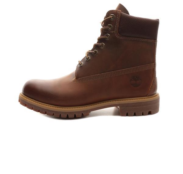 B1270942141-R Timberland Premium 6 Inch Lace Up Waterp Erkek Bot Ve &Ccedil;izme Kahve - Image 1