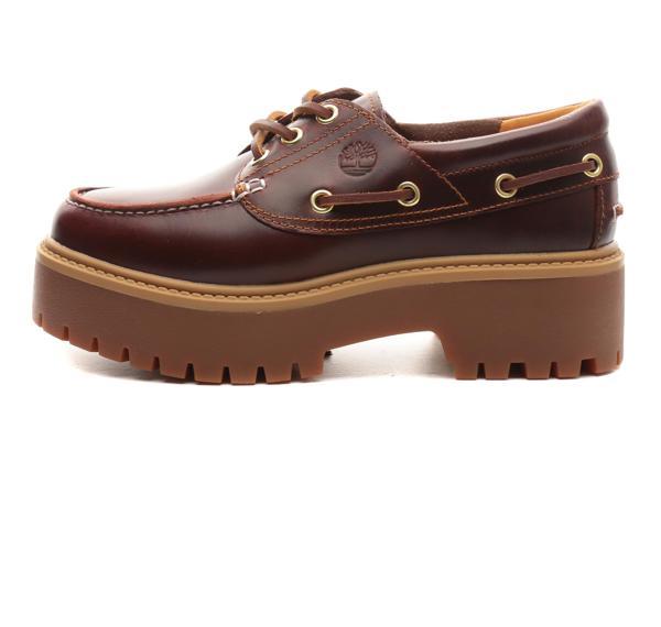 B0A2QDMD571-R Timberland Stone Street Boat Shoe Kadın Spor Ayakkabı Kahve - Image 1