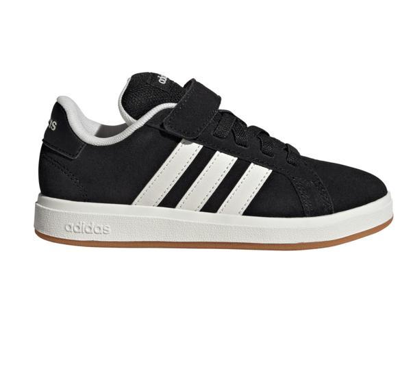 JP5896-C adidas Grand Court 00S El C &Ccedil;ocuk Spor Ayakkabı Siyah - Image 1