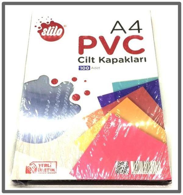 Stilo Cilt Kapağı A4 100lü Kırmızı - Image 1
