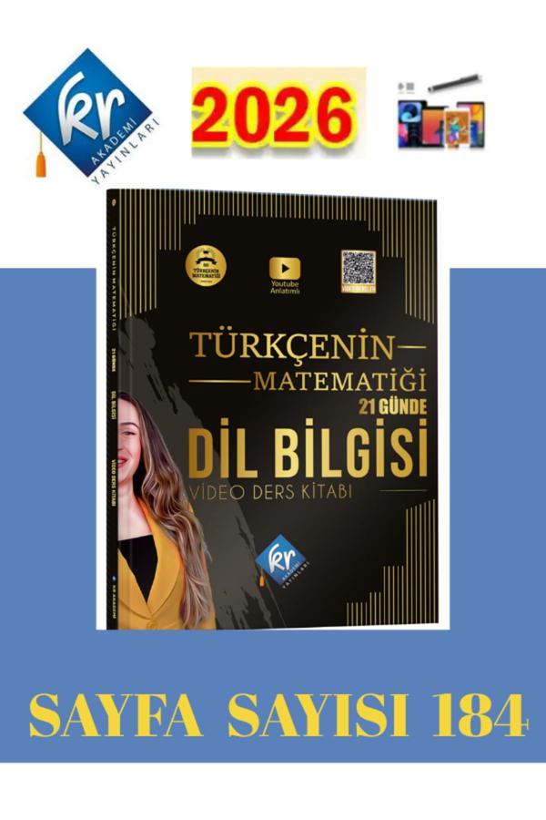 Kr Gamze Hoca Türkçenin Matematiği Tüm Sınavlar İçin Dil Bilgisi Video Ders Soru Bankası Seti - KR Akademi - Image 1