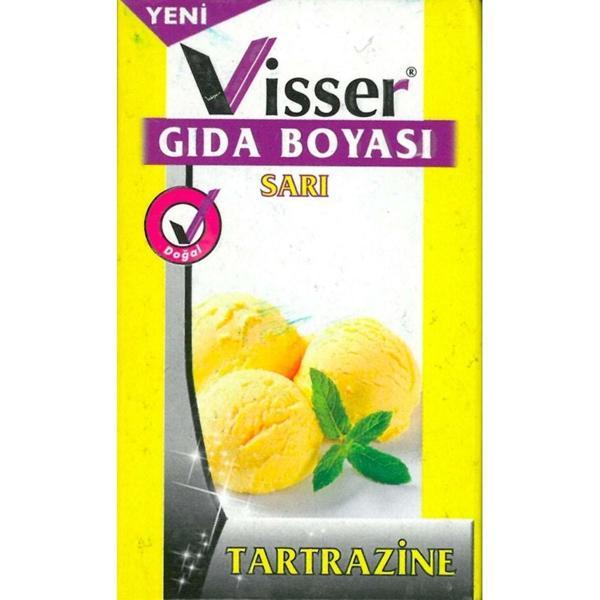 Visser Toz Gıda Boyası Sarı - 2 adet - Image 1