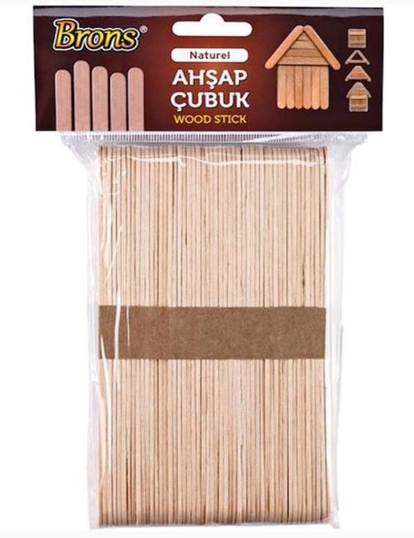 Brons Dondurma Çubuğu Renksiz İnce 50Li - 2 paket - Image 1