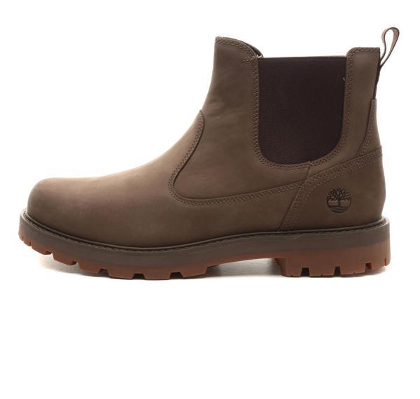 B0A6A4WEM51-R Timberland Brıtton Road Mıd Chelsea Boot Erkek Bot Ve &Ccedil;izme Kahve - Image 1
