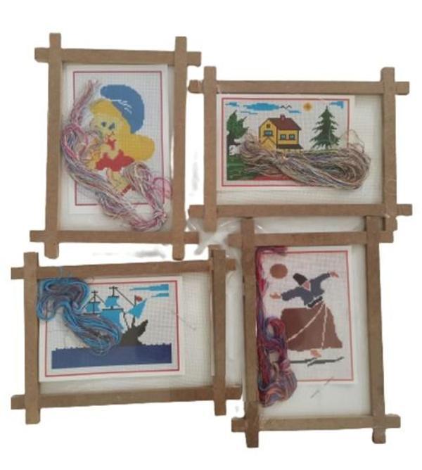 Kiwi Etamin Çalışma Seti Ahşap 1 adet - Image 1