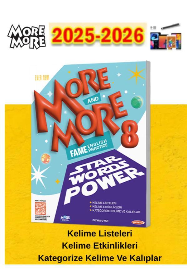 More & More 2025-2026 8.Sınıf 8 Star Words Power(Kelime Kitabı)+Android Kalem - Fenomen Yayıncılık - Image 1