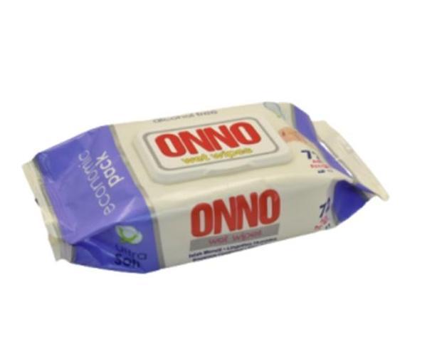 Onno Islak Mendil 72Li - 4 paket - Image 1