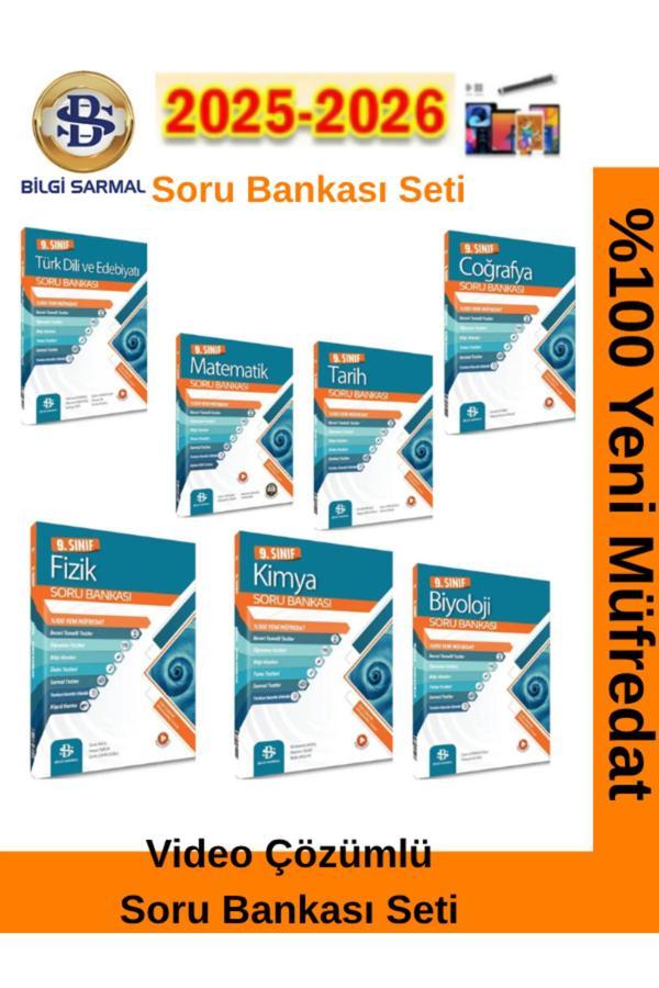 Bilgi Sarmal 2025-2026 Müfredat Tüm Dersler (7 Kitap)%100 Yeni Müfredat Soru Bankası - Bilgi Sarmal Yayınları - Image 1