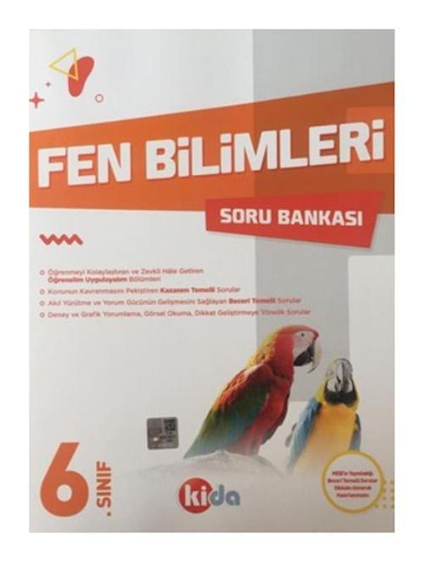Kida 6.Sınıf Fen Bilimleri Soru Bankası - Editör - Image 1