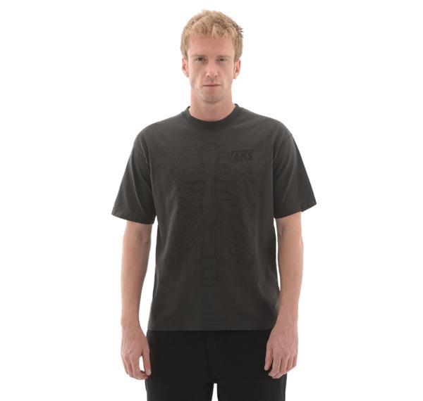 000PJTBLK1-R Vans Mte Ribcage Reversible Ss Tee Erkek T-Shirt Siyah - Image 1