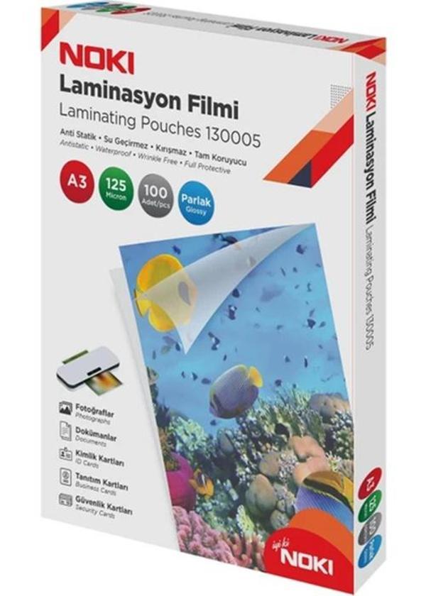 Noki Laminasyon Filmi 125Mic A3 100Lü - Image 1