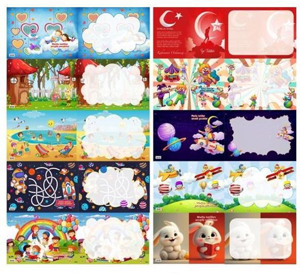 Anasınıfı Karne Kabı - 10 adet - Image 1