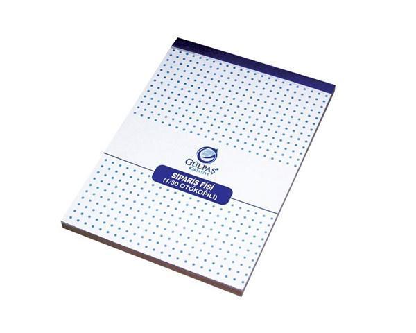 Sipariş Fişi Otokopili 1/50 Küçük 12X16 - 6 adet - Image 1