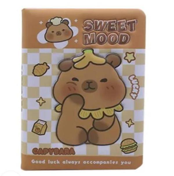 Mikro Puffy Cipper Beaver Not Defteri 13x18cm - Image 1