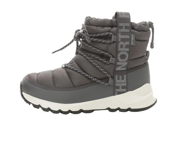 F0A5LWDCIH1-R The North Face W Thermoball Lace Up Wp Kadın Bot Ve &Ccedil;izme Antrasit - Image 1