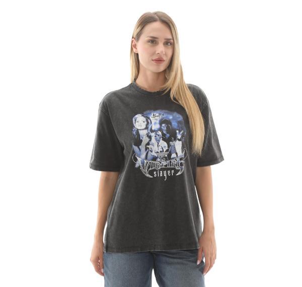 JW0154-K adidas 20Th Century Fox Disney Kadın T-Shirt Siyah - Image 1
