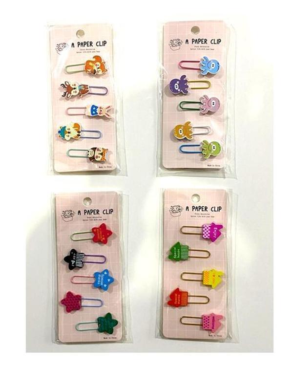 Munis Clips Figürlü Ataç 5Li - 1 paket - Image 1
