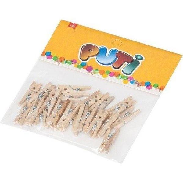Puti Ahşap Madal Küçük 24Lü - 2 paket - Image 1