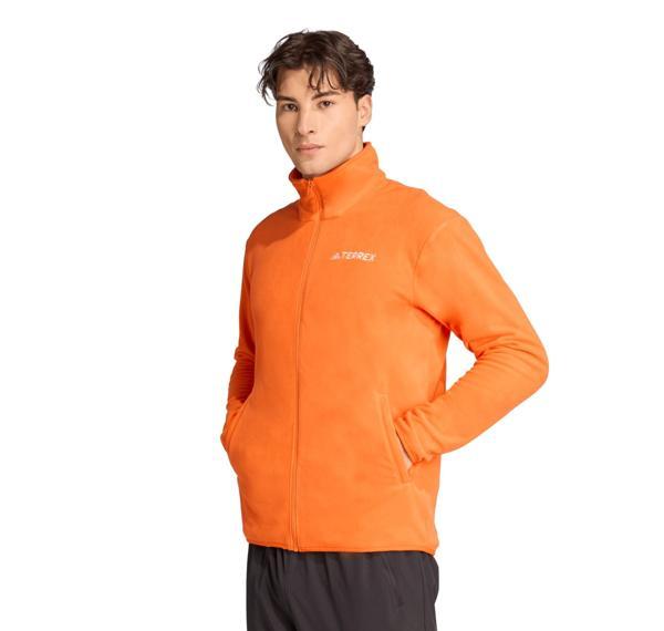 JM3117-E adidas Mt Ess Fz Fl Erkek Ceket Turuncu - Image 1