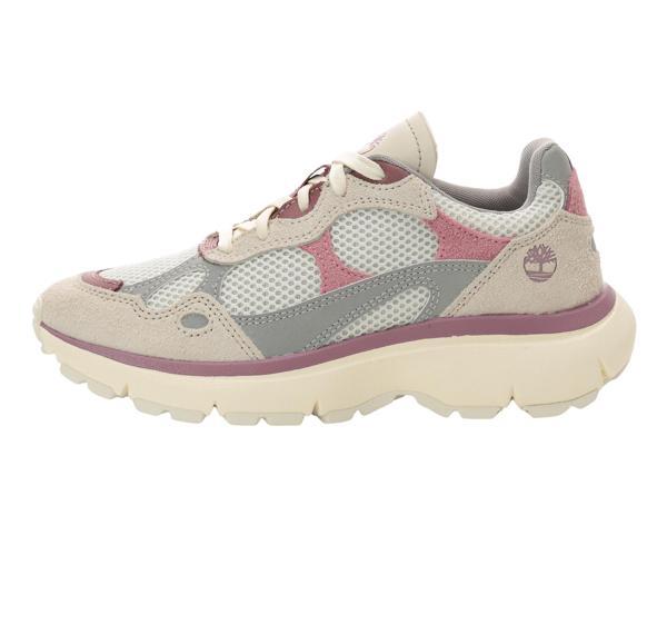 B0A43R8A3O1-R Timberland Hazel Lane Low Lace Up Sneaker Kadın Spor Ayakkabı Beyaz - Image 1