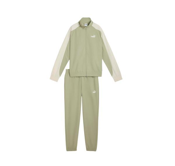 688163-82 Puma Woven Tracksuit Kadın Eşofman Takımı Yeşil - Image 1