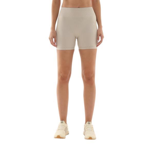 JX3921-K adidas We Knıt 4In Sh Kadın Tayt Krem - Image 1